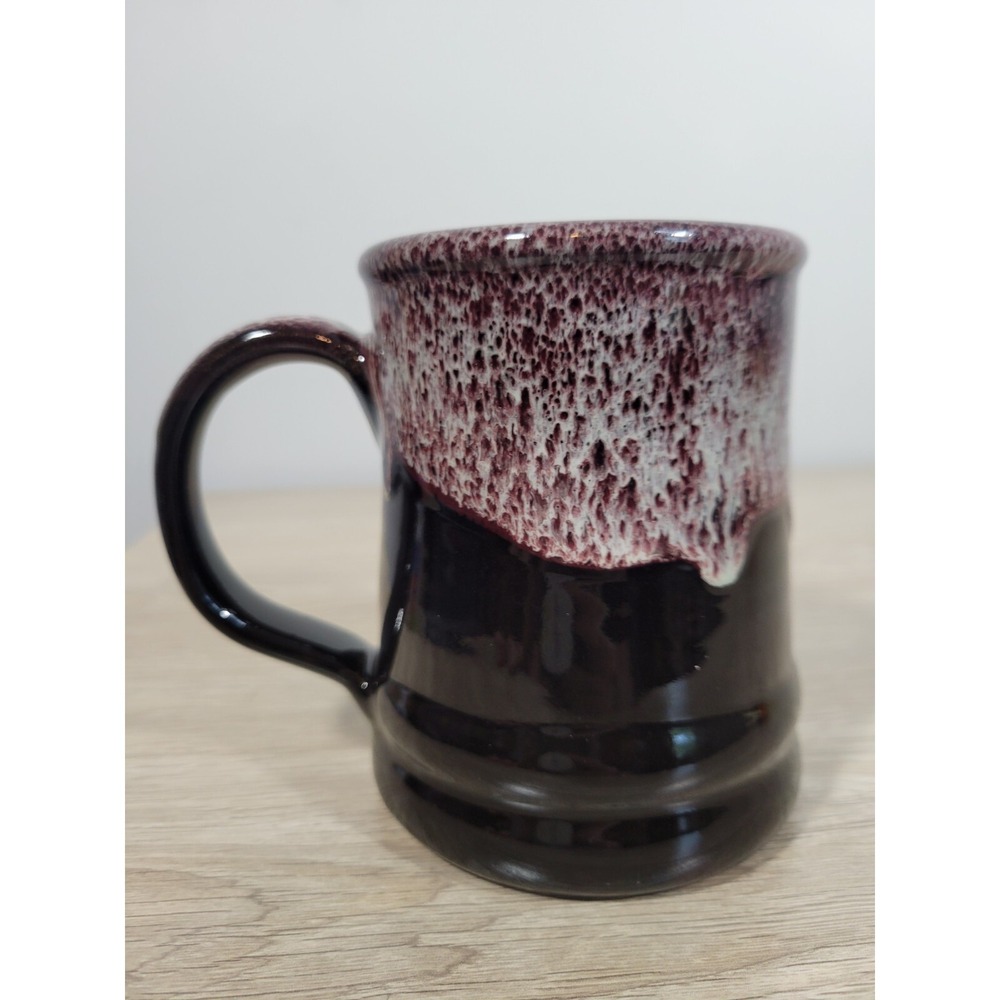 Deneen Pottery Mug Executive Printing Mug Deep Purple - Picture 2 of 4